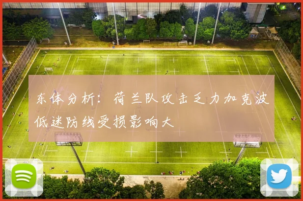 东体分析：荷兰队攻击乏力加克波低迷防线受损影响大